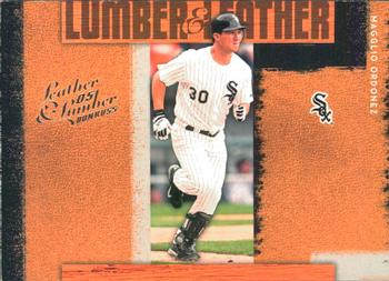2005 Donruss Leather & Lumber - Lumber & Leather #LL-14 Magglio Ordonez Front