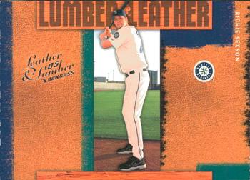 2005 Donruss Leather & Lumber - Lumber & Leather #LL-24 Richie Sexson Front