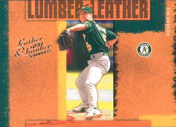 2005 Donruss Leather & Lumber - Lumber & Leather #LL-30 Tim Hudson Front