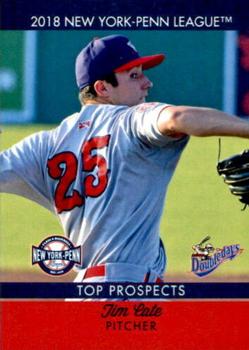 2018 Choice New York-Penn League Top Prospects #03 Tim Cate Front