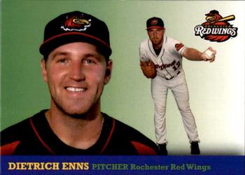 2017 Rochester Red Wings SGA #8 Dietrich Enns Front
