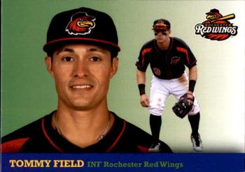 2017 Rochester Red Wings SGA #9 Tommy Field Front