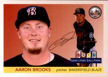 2016 Bakersfield Blaze Team Issue #NNO Aaron Brooks Front