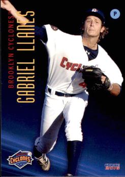 2016 Choice Brooklyn Cyclones #19 Gabriel Llanes Front