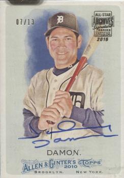 2016 Topps Archives Signature Series All-Star Edition - Johnny Damon #197 Johnny Damon Front