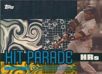 2005 Topps - Hit Parade #HR1 Barry Bonds Front