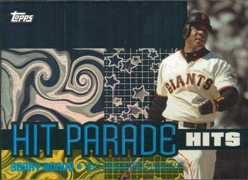 2005 Topps - Hit Parade #HIT2 Barry Bonds Front