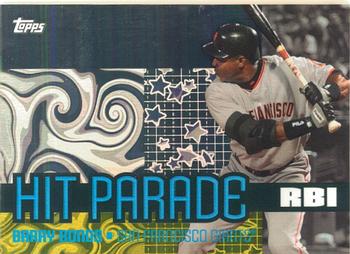 2005 Topps - Hit Parade #RBI1 Barry Bonds Front
