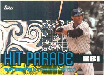 2005 Topps - Hit Parade #RBI8 Gary Sheffield Front
