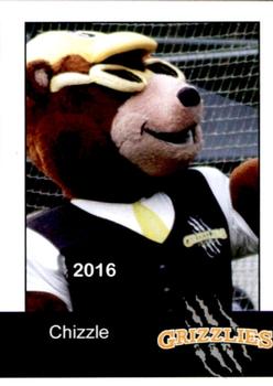 2016 Gastonia Grizzlies #27 Chizzle Front