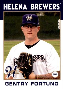 2016 Grandstand Helena Brewers #9 Gentry Fortuno Front
