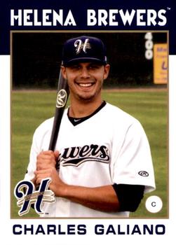 2016 Grandstand Helena Brewers #11 Charles Galiano Front