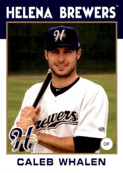 2016 Grandstand Helena Brewers #32 Caleb Whalen Front