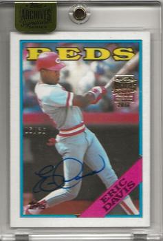 2016 Topps Archives Signature Series All-Star Edition - Eric Davis #150 Eric Davis Front