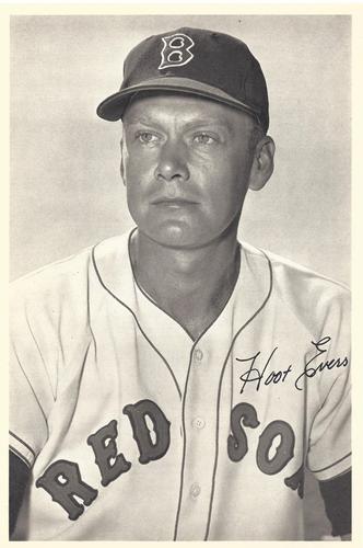 1954 Boston Red Sox Picture Pack #NNO Hoot Evers Front