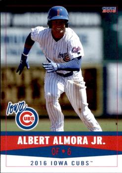 2016 Choice Iowa Cubs #1 Albert Almora Jr. Front
