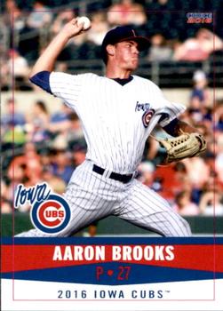 2016 Choice Iowa Cubs #5 Aaron Brooks Front