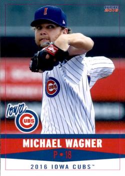 2016 Choice Iowa Cubs #31 Michael Wagner Front