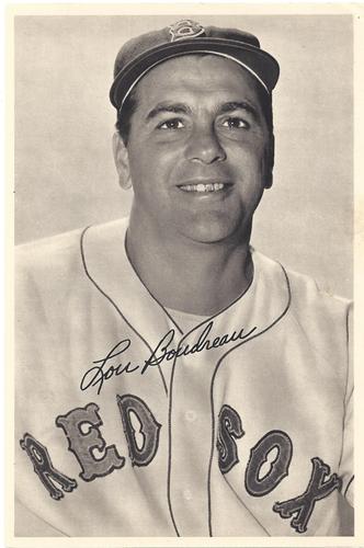 1953 Boston Red Sox Picture Pack 6x9 #NNO Lou Boudreau Front