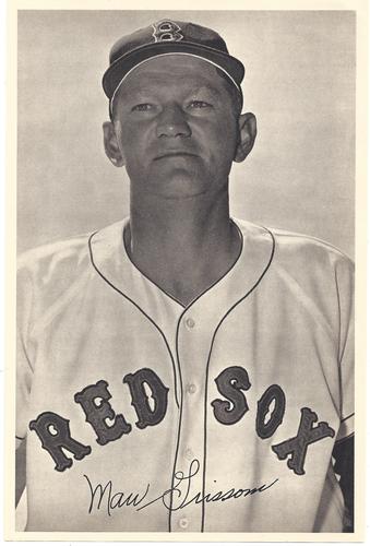 1953 Boston Red Sox Picture Pack 6x9 #NNO Marv Grissom Front
