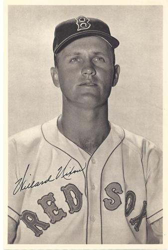 1953 Boston Red Sox Picture Pack 6x9 #NNO Willard Nixon Front