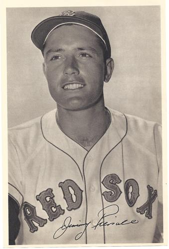 1953 Boston Red Sox Picture Pack 6x9 #NNO Jimmy Piersall Front