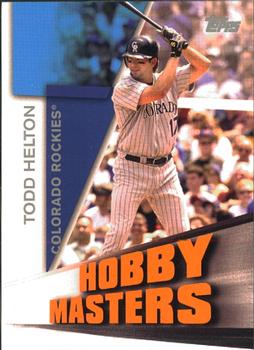 2005 Topps - Hobby Masters #HM16 Todd Helton Front