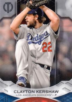 2019 Topps Tribute #24 Clayton Kershaw Front