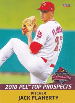 2018 Choice Pacific Coast League Top Prospects #13 Jack Flaherty Front