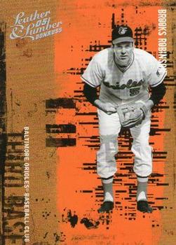 2005 Donruss Leather & Lumber - Silver #138 Brooks Robinson Front