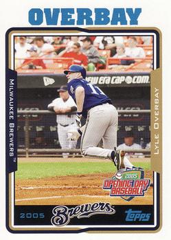 2005 Topps Opening Day #4 Lyle Overbay Front