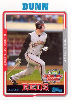 2005 Topps Opening Day #80 Adam Dunn Front