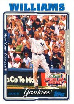 2005 Topps Opening Day #134 Bernie Williams Front
