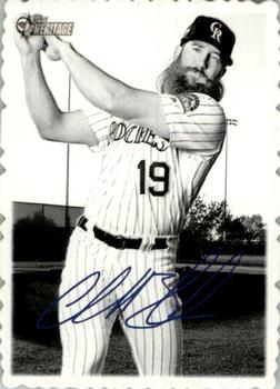 2018 Topps Heritage - 1969 Topps Deckle High Number #4 Charlie Blackmon Front