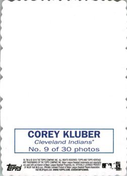 2018 Topps Heritage - 1969 Topps Deckle High Number #9 Corey Kluber Back