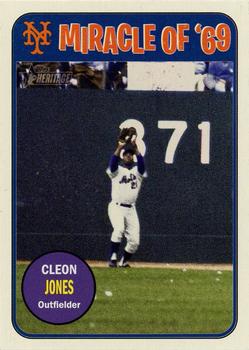 2018 Topps Heritage - Miracle of '69 #MO69-CJ Cleon Jones Front