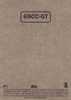 2018 Topps Heritage - 1969 Collector Cards High Number #69CC-GT Gleyber Torres Back