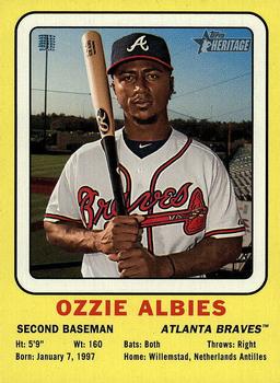 2018 Topps Heritage - 1969 Collector Cards High Number #69CC-OA Ozzie Albies Front