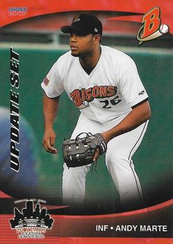 2007 Choice Buffalo Bisons Update #05 Andy Marte Front