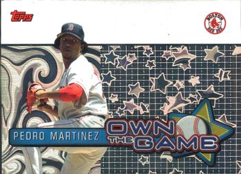 2005 Topps - Own The Game #OG30 Pedro Martinez Front