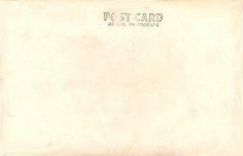 1946 Sears-East St. Louis Postcards #NNO Erv Dusak Back