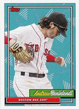 2018 Topps x Bryce Harper: 220 Second to None - Best Hair #H-1 Andrew Benintendi Front