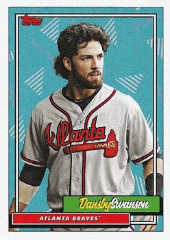 2018 Topps x Bryce Harper: 220 Second to None - Best Hair #H-4 Dansby Swanson Front