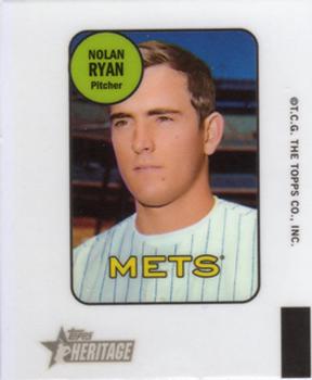 2018 Topps Heritage - 1969 Topps Decals High Number #69TD-NR Nolan Ryan Front