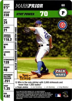 2005 Topps Pack Wars #60 Mark Prior Front