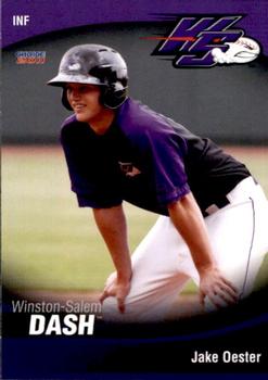 2011 Choice Winston-Salem Dash #14 Jake Oester Front