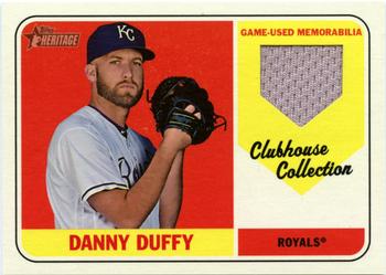 2018 Topps Heritage - Clubhouse Collection Relics High Number #CCR-DD Danny Duffy Front