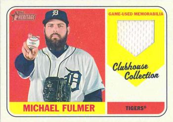 2018 Topps Heritage - Clubhouse Collection Relics High Number #CCR-MF Michael Fulmer Front