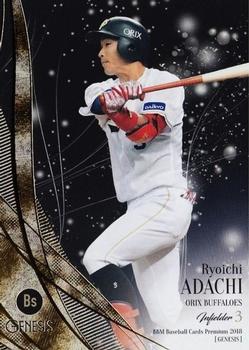 2018 BBM Genesis #033 Ryoichi Adachi Front