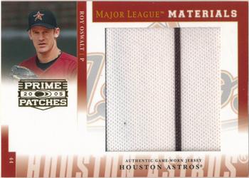 2005 Donruss Prime Patches - Major League Materials Jumbo Swatch #MLM-1 Roy Oswalt Front